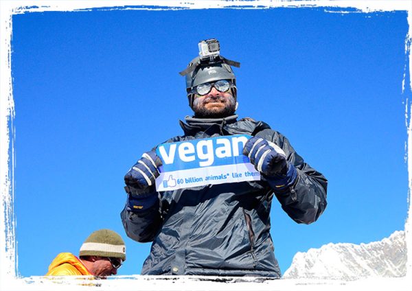 Kuntal Joisher?First Vegan to Summit Mt. Everest