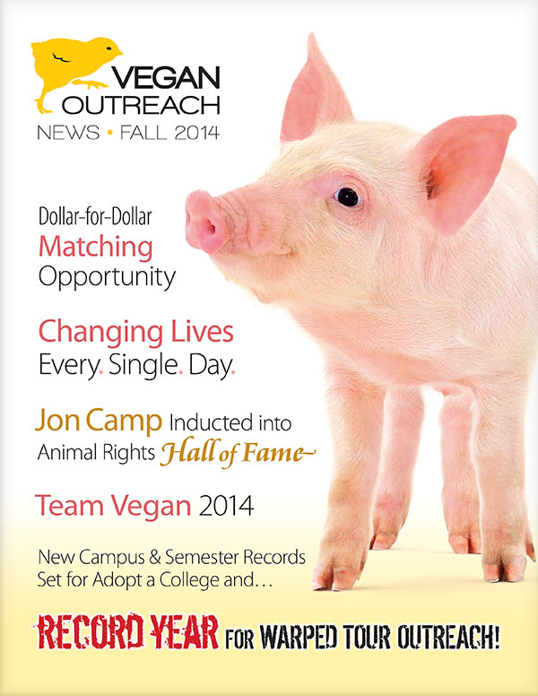 Fall 2014 Vegan Outreach News