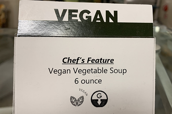 vegan lunch