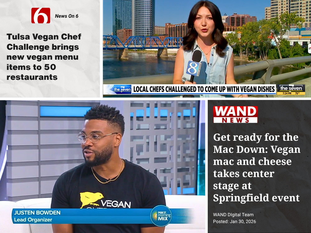 Vegan Chef Challenge media coverage