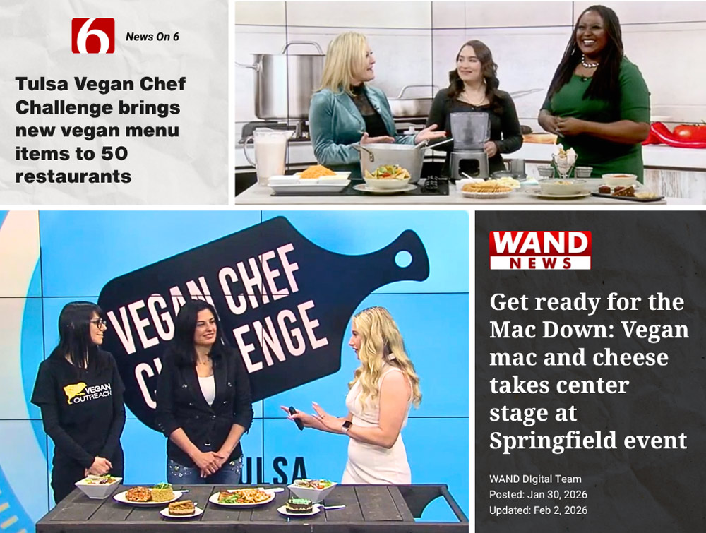 Vegan Chef Challenge media coverage