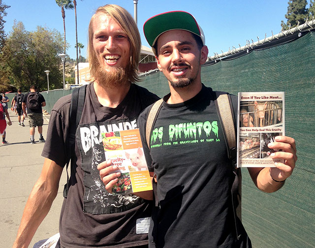 Andy MacKenzie and Hector at Mt. SAC