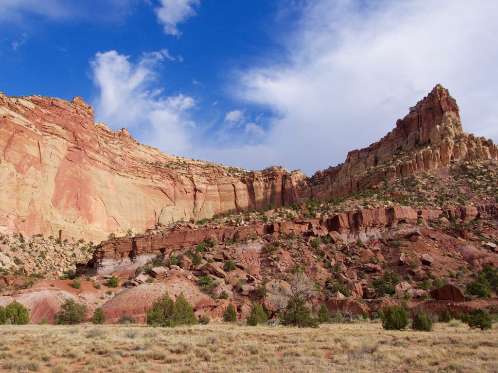 At The End Of The Scenic Drive—Capitol Reef National Park