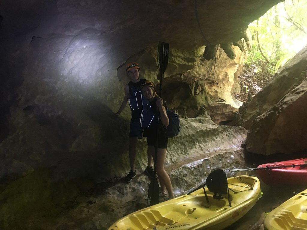 Cave Kayaking