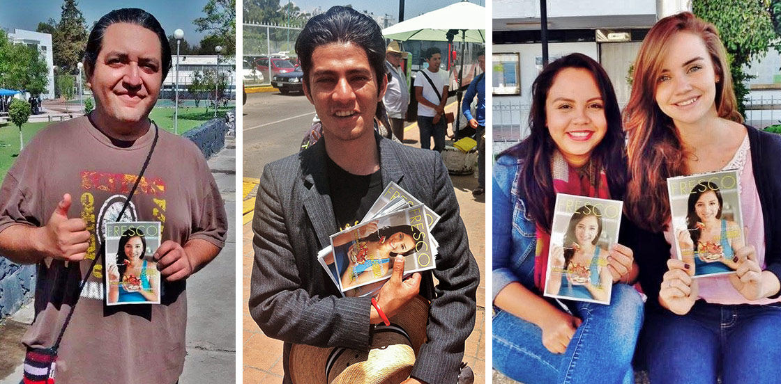 Aurelio, Cesar, & Elena & friend