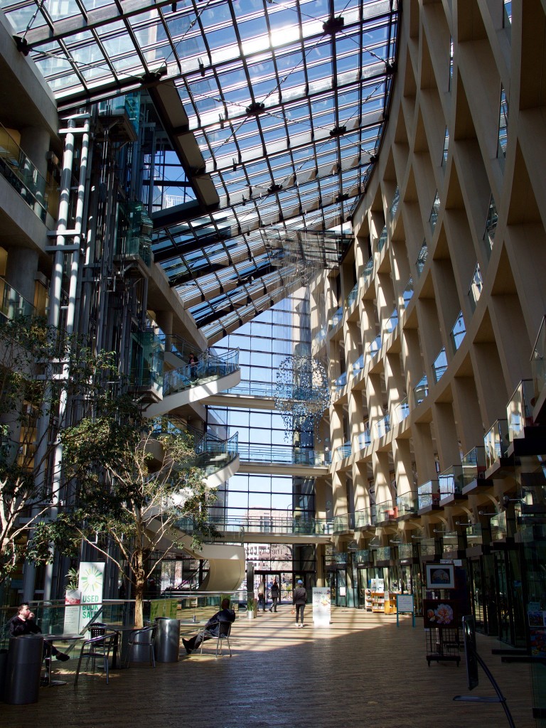 Courtyard Inside the Library