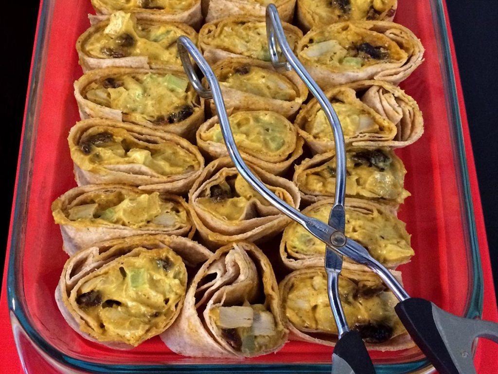 Chicken Curry Wraps