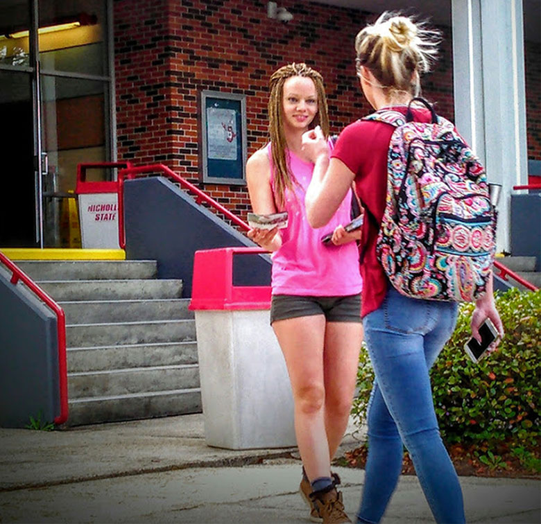 Doris Schneeberger at Nicholls State