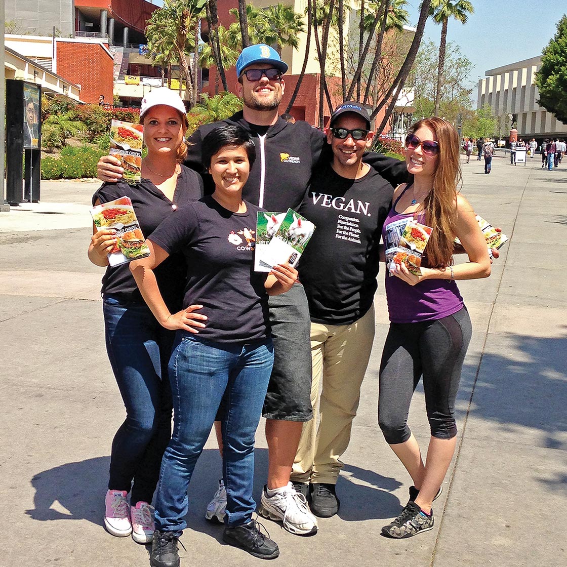 Fabienne Origer, Nicole Casares, Vic Sjodin, Leron Rabinowiz, and Kim Moffatt at CSULA