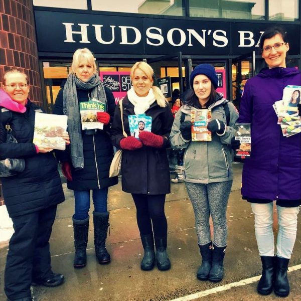 Michelle Thorn, Zoe Bishop, Jevranne Martel, Beccah Ellis, and Edelweiss D'Andrea