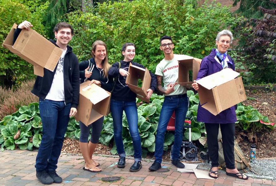 Jacob, Heather, Tessie, Jose, and Ellen at WWU