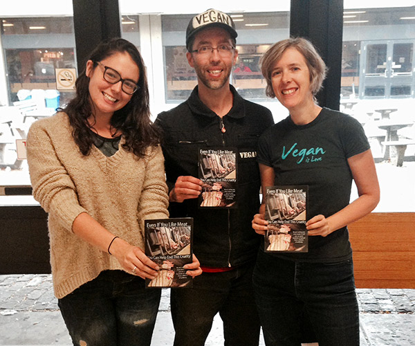 Kristin Lamy, John Sakars, and Alex Greenwood at York University