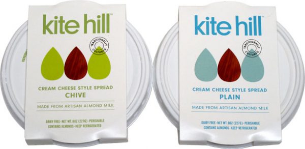 kite hill cream cheese and salsa dip