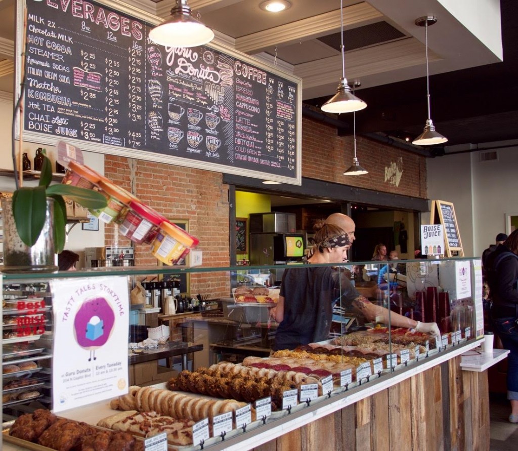 Inside Guru Donuts