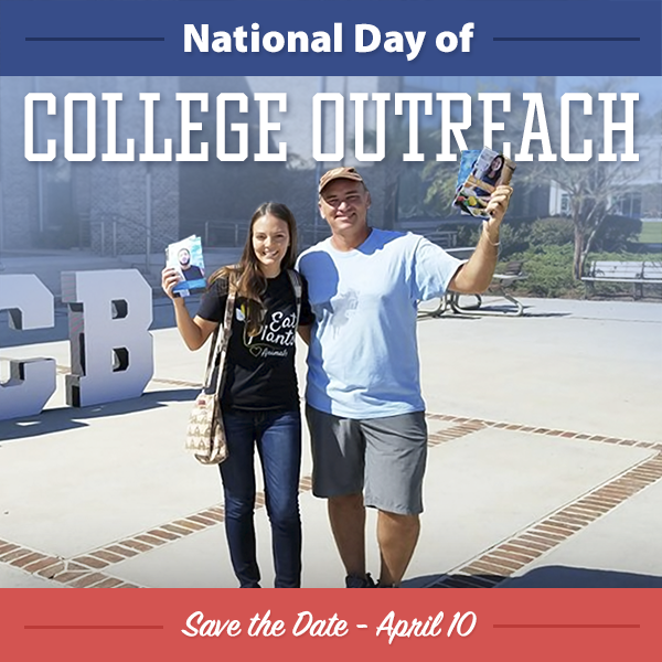 Save the Date?April 10th for National Day of College Outreach