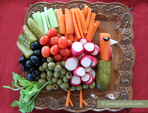 turkey-vegetable-tray